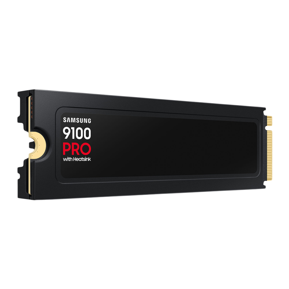 SAMSUNG 9100 PRO M.2 2280 PCIe GEN5X4 NVMe SSD With Heatsink (R:14,800 MB/s W:13,400 MB/s) - 4TB