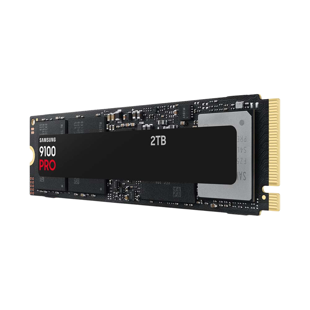 SAMSUNG 9100 PRO M.2 2280 PCIe GEN5X4 NVMe SSD (R:14,700 MB/s  W:13,400 MB/s) - 2TB