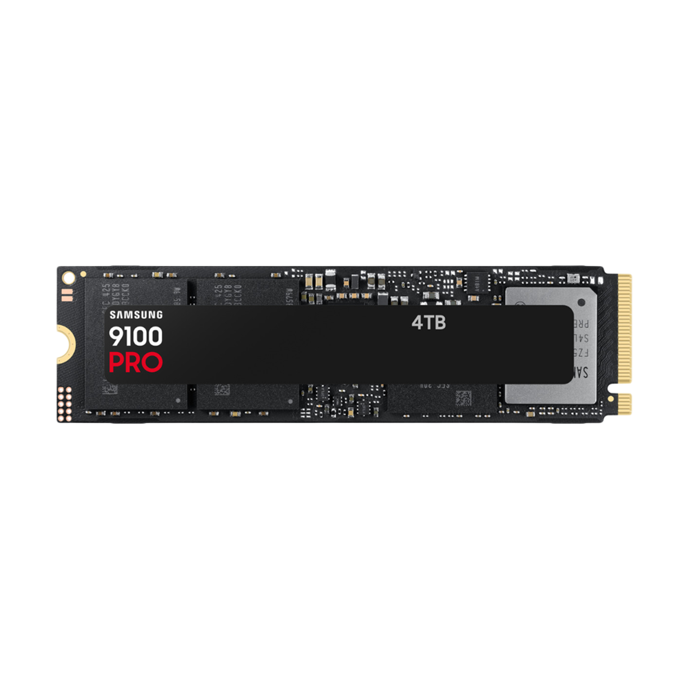 SAMSUNG 9100 PRO M.2 2280 PCIe GEN5X4 NVMe SSD (R:14,800 MB/s W:13,400 MB/s) - 4TB