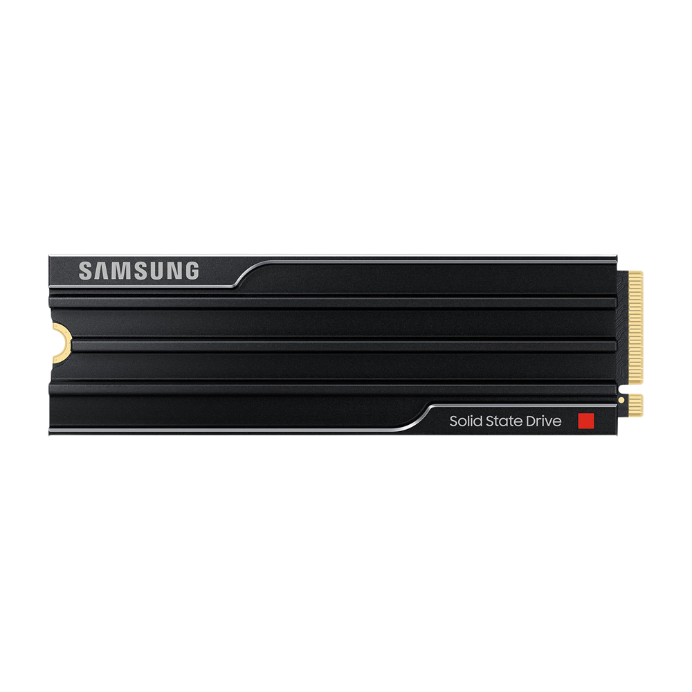 SAMSUNG 9100 PRO M.2 2280 PCIe GEN5X4 NVMe SSD With Heatsink (R:14,800 MB/s W:13,400 MB/s) - 4TB