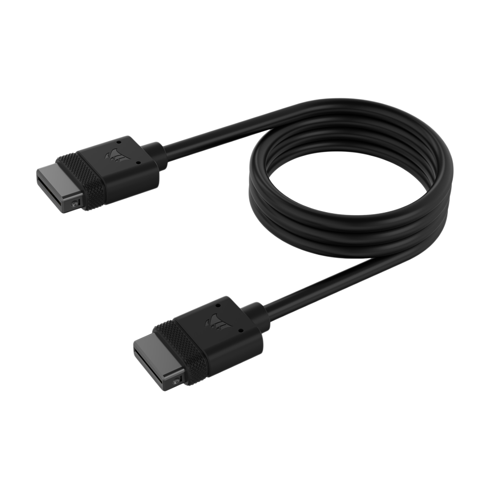 CORSAIR iCUE LINK Cable 1x600mm With Straight Connectors - Black