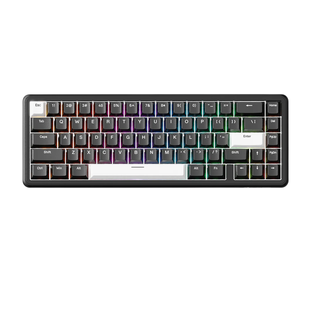ATTACK SHARK X65 HE Magnetic Switch Wired Gaming Keyboard - Black