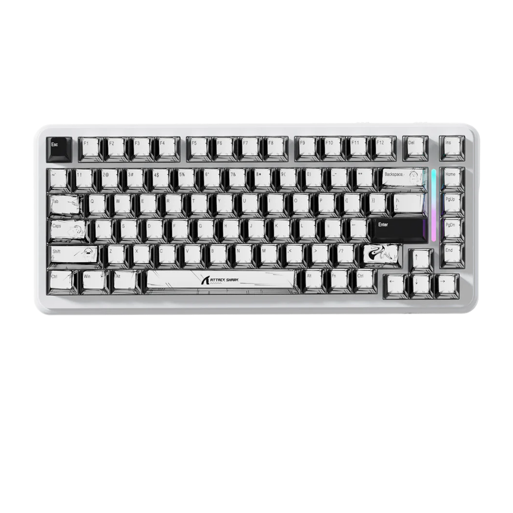 ATTACK SHARK X82PRO HE Magnetic Switch Wireless Gaming Keyboard - Comic