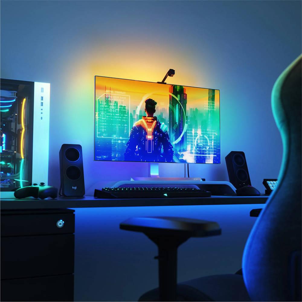 Nanoleaf 4D TV Screen Mirror + Lightstrip Kit 5.2M (TVs & Monitors Up to 65 Inch)