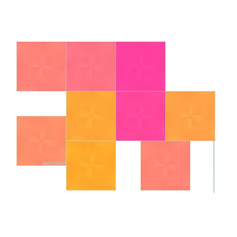 Nanoleaf Canvas Smarter Kit 9 Panel Pack - Square