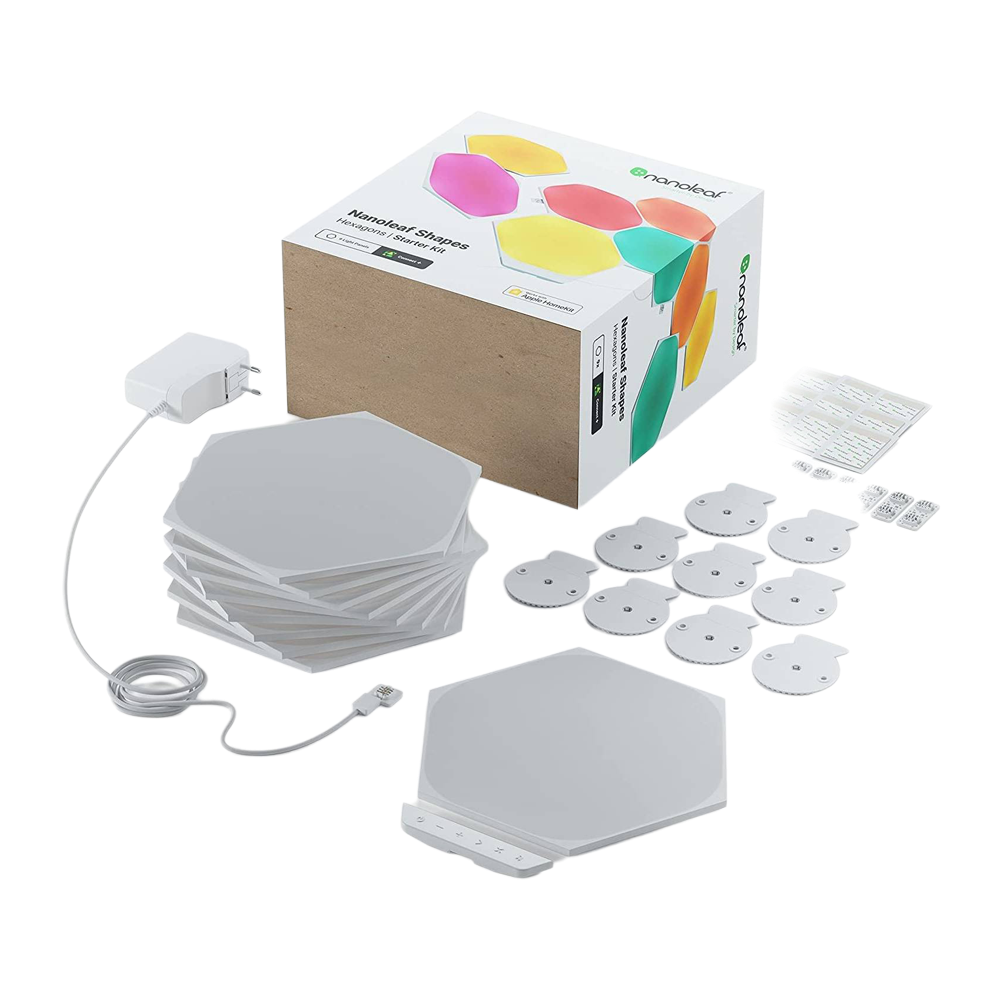 Nanoleaf Shapes Hexagons 9 Panels Starter Kit  - White