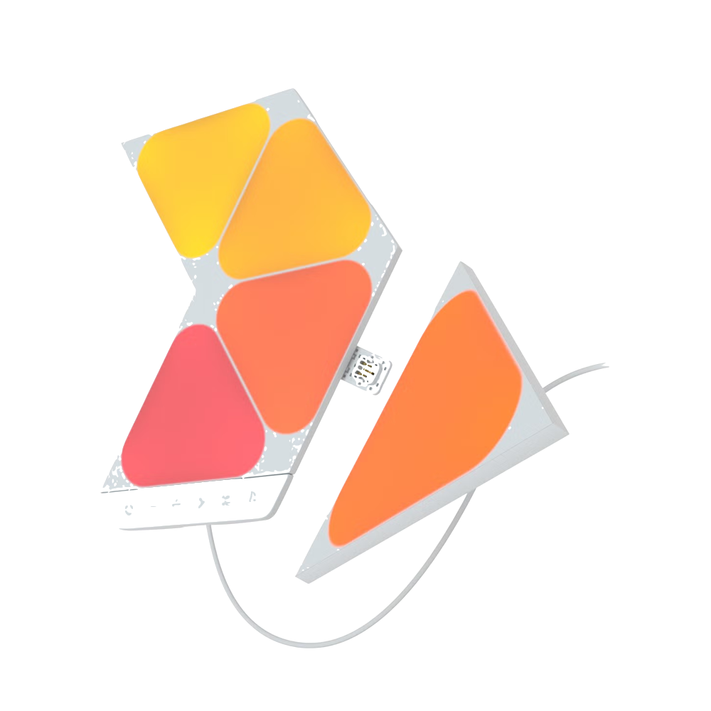 Nanoleaf Shapes 5 Panel Pack - Triangle Mini - White