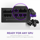 NZXT C850 850W Fully Modular Gold Core 80 PLUS ATX 3.1 Power Supply - Black