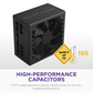 NZXT C850 850W Fully Modular Gold Core 80 PLUS ATX 3.1 Power Supply - Black