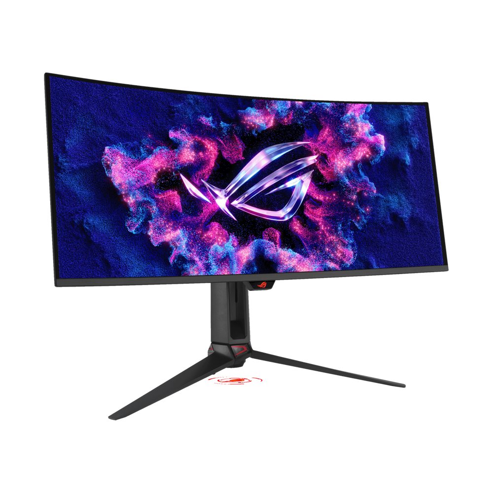 ASUS ROG SWIFT PG34WCDN 34 Inch 360Hz WQHD HDMI 2.1 0.03ms Tandem QD-OLED Gaming Monitor - Black