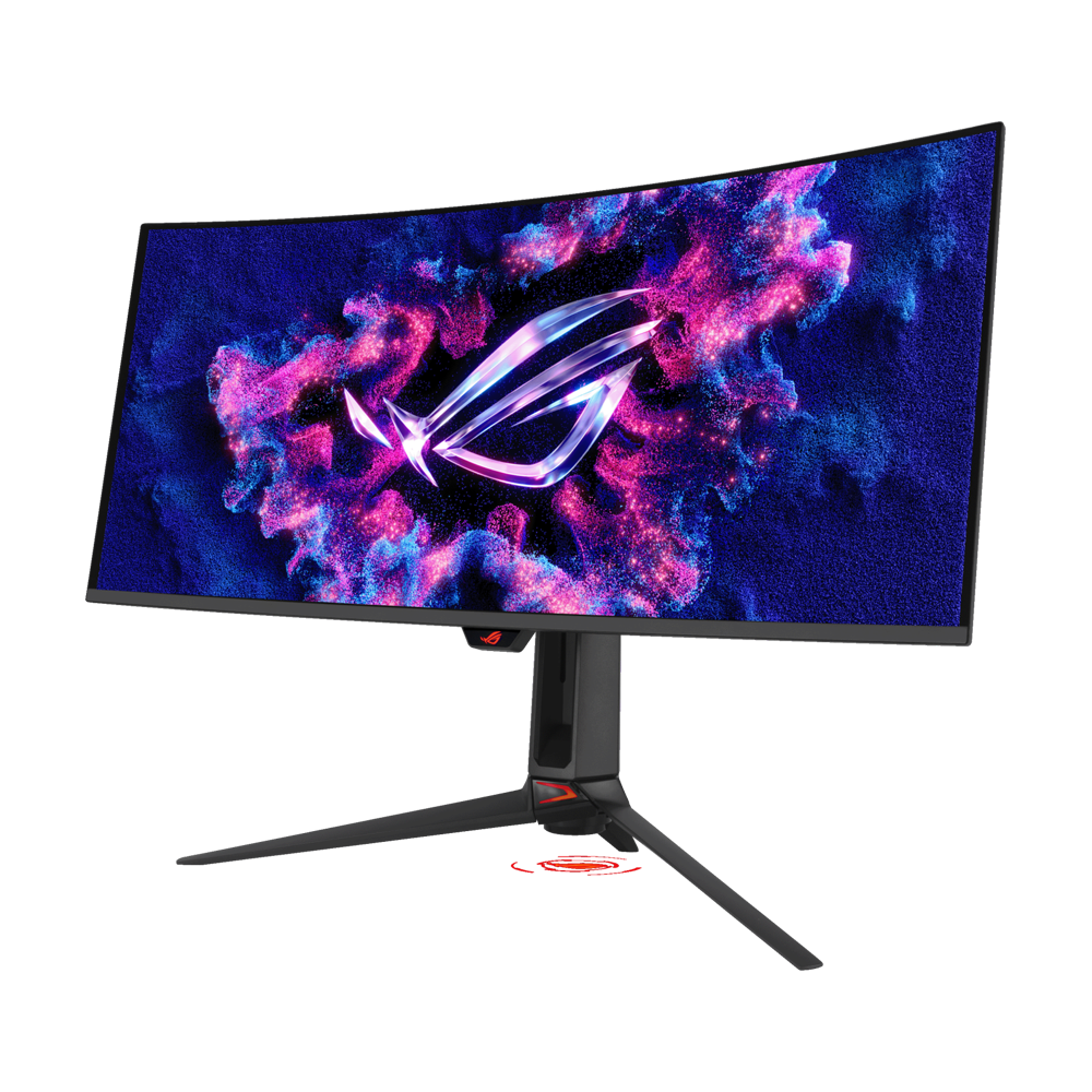 ASUS ROG SWIFT PG34WCDN 34 Inch 360Hz WQHD HDMI 2.1 0.03ms Tandem QD-OLED Gaming Monitor - Black