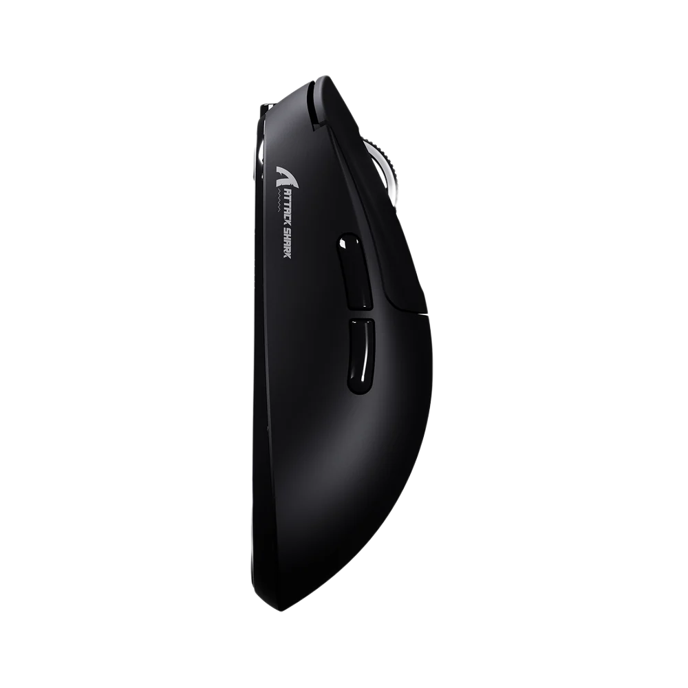 ATTACK SHARK X3 PAW3395 Magnesium Alloy Superlight Wireless Gaming Mouse - Black