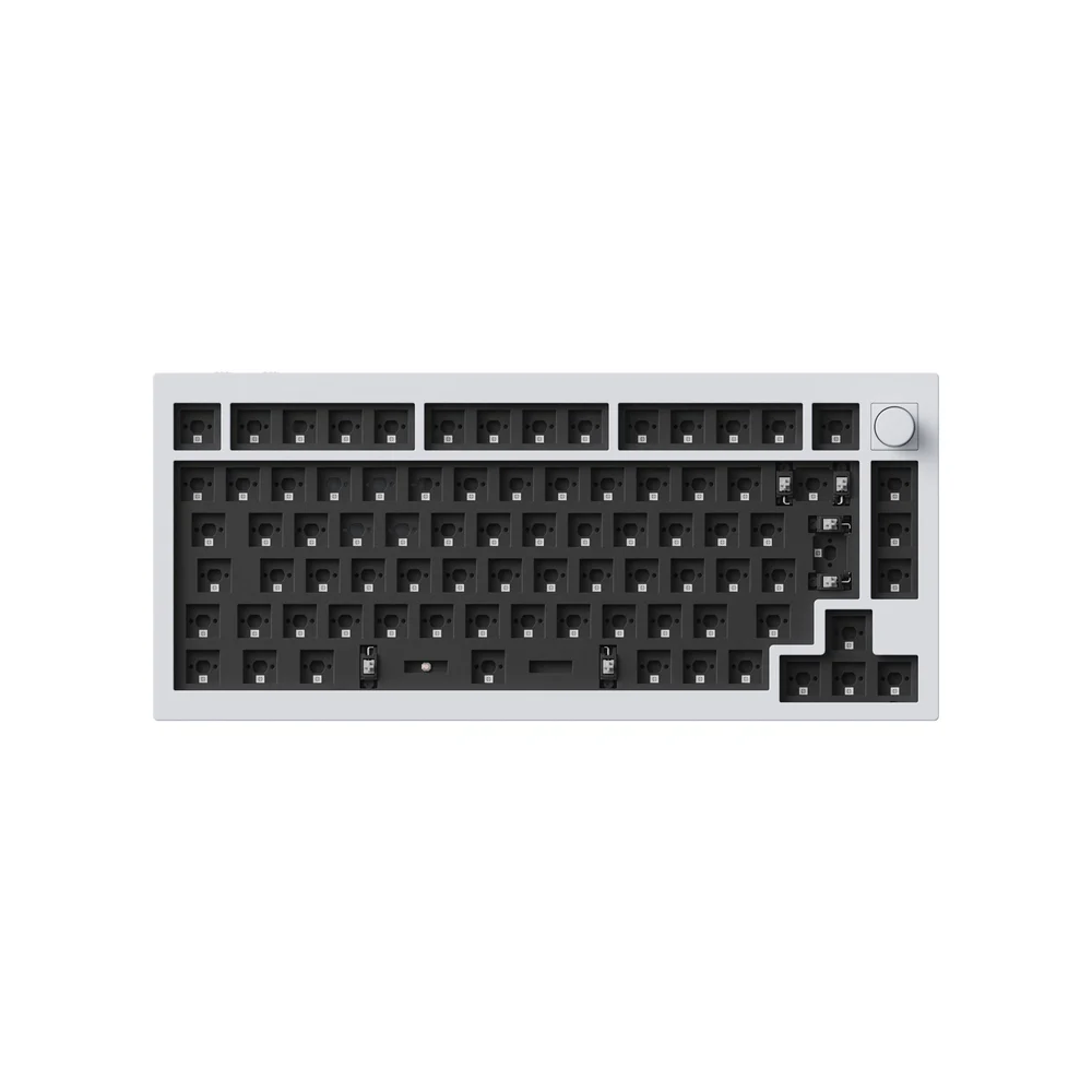 KEYCHRON Q1 HE 75% RGB Wireless Mechanical Gaming Keyboard ENG/AR - Shell White