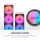 NZXT Kraken Core 360 RGB 360mm AIO Liquid Cooler - Black