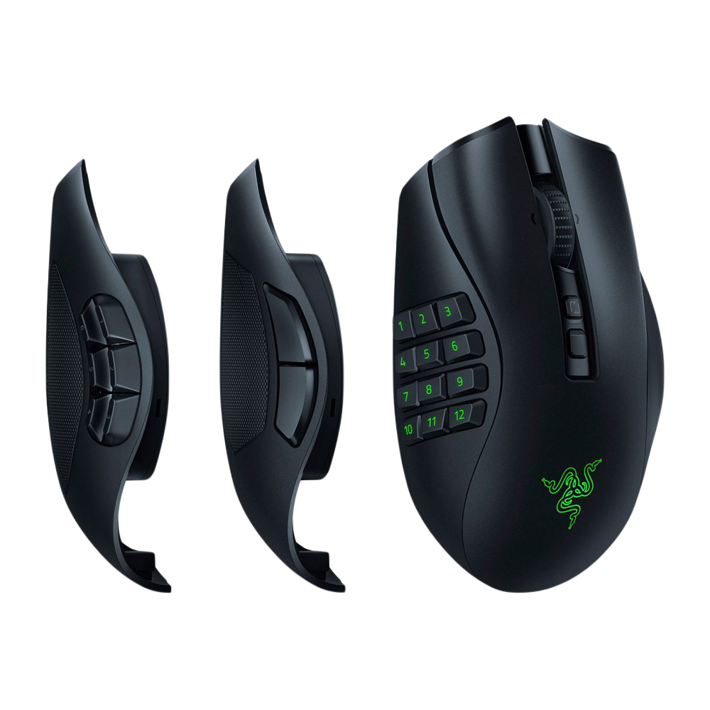 Razer Naga V2 Pro MMO Wireless Gaming Mouse-Black