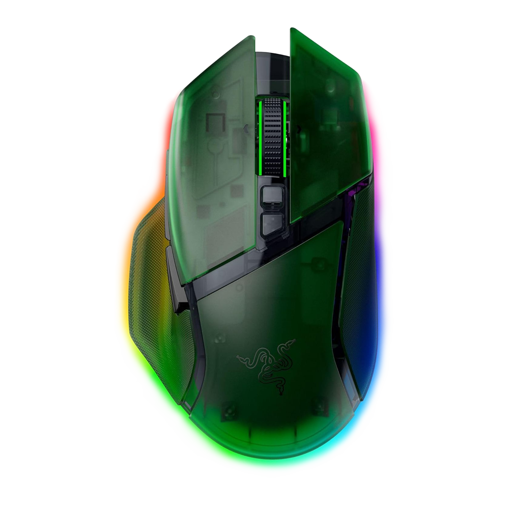 RAZER Basilisk V3 Pro 35K Wireless Gaming Mouse - Phantom Green