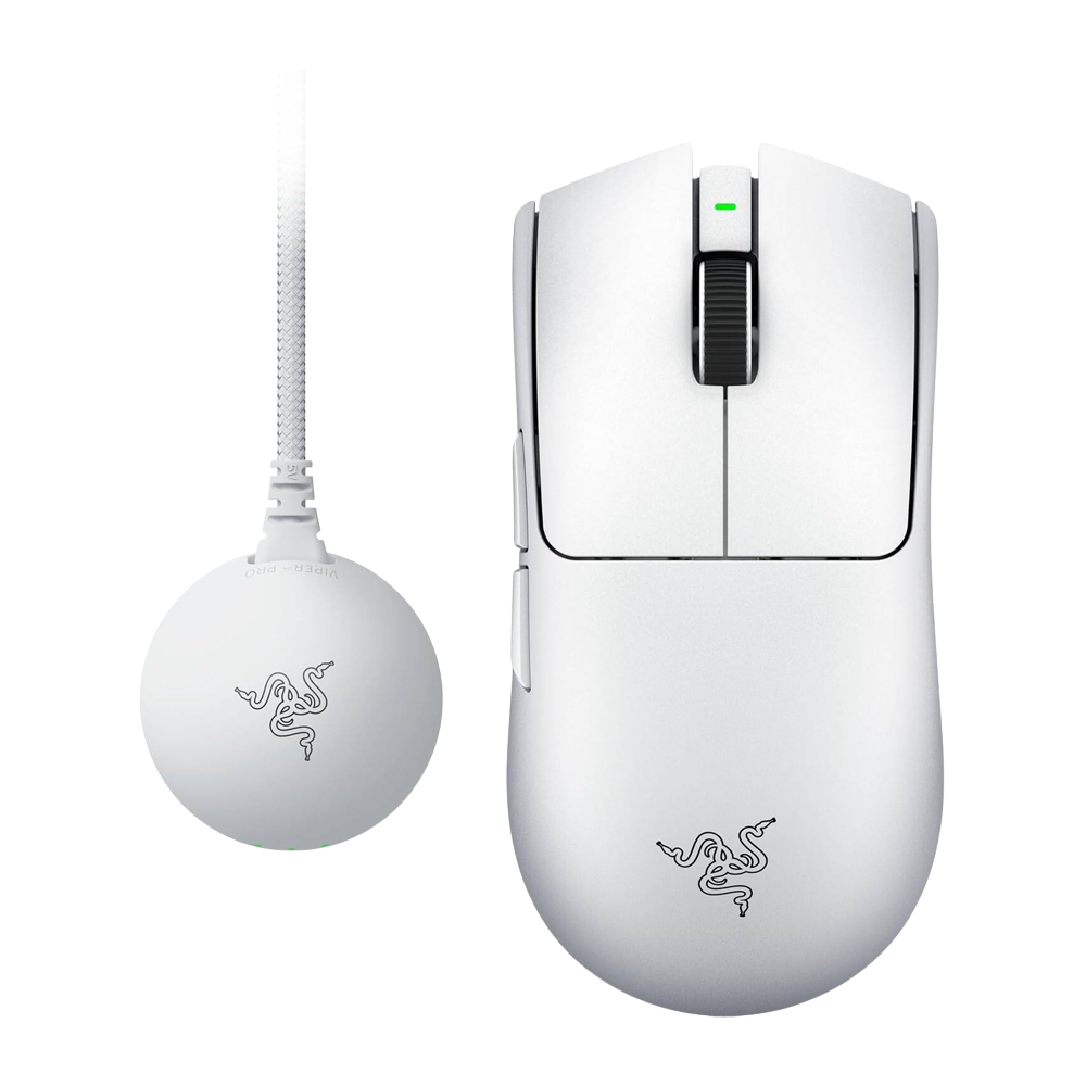 Razer Viper V4 Pro Wireless Gaming Mouse - White