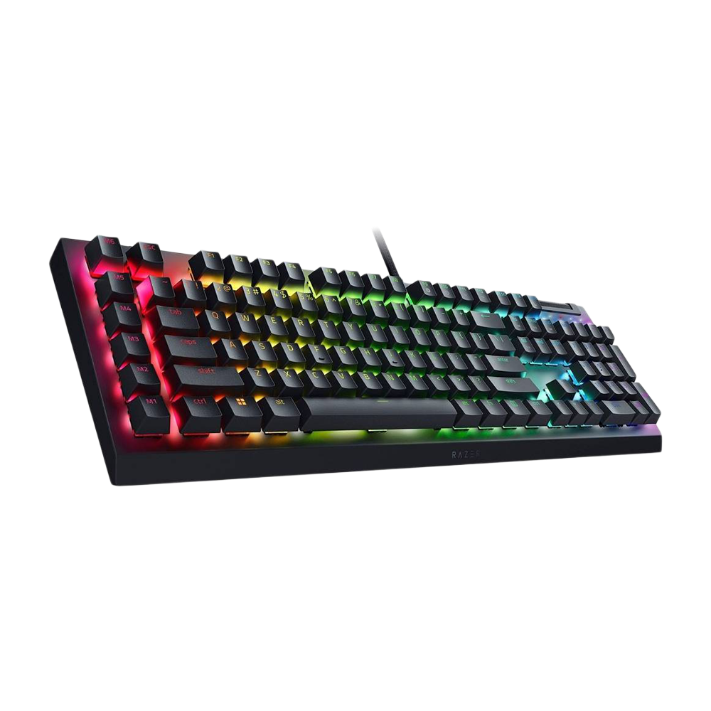 RAZER BLACKWIDOW V4 X RGB Wired Gaming Keyboard Arabic - Black