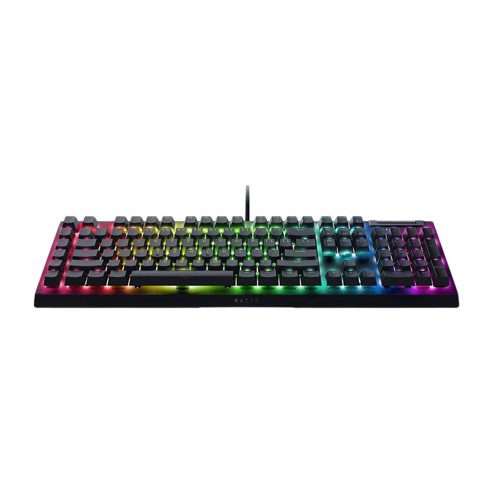 RAZER BLACKWIDOW V4 X RGB Wired Gaming Keyboard Arabic - Black