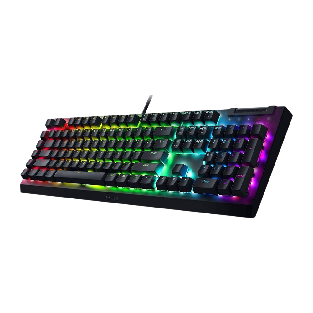 RAZER BLACKWIDOW V4 X RGB Wired Gaming Keyboard Arabic - Black