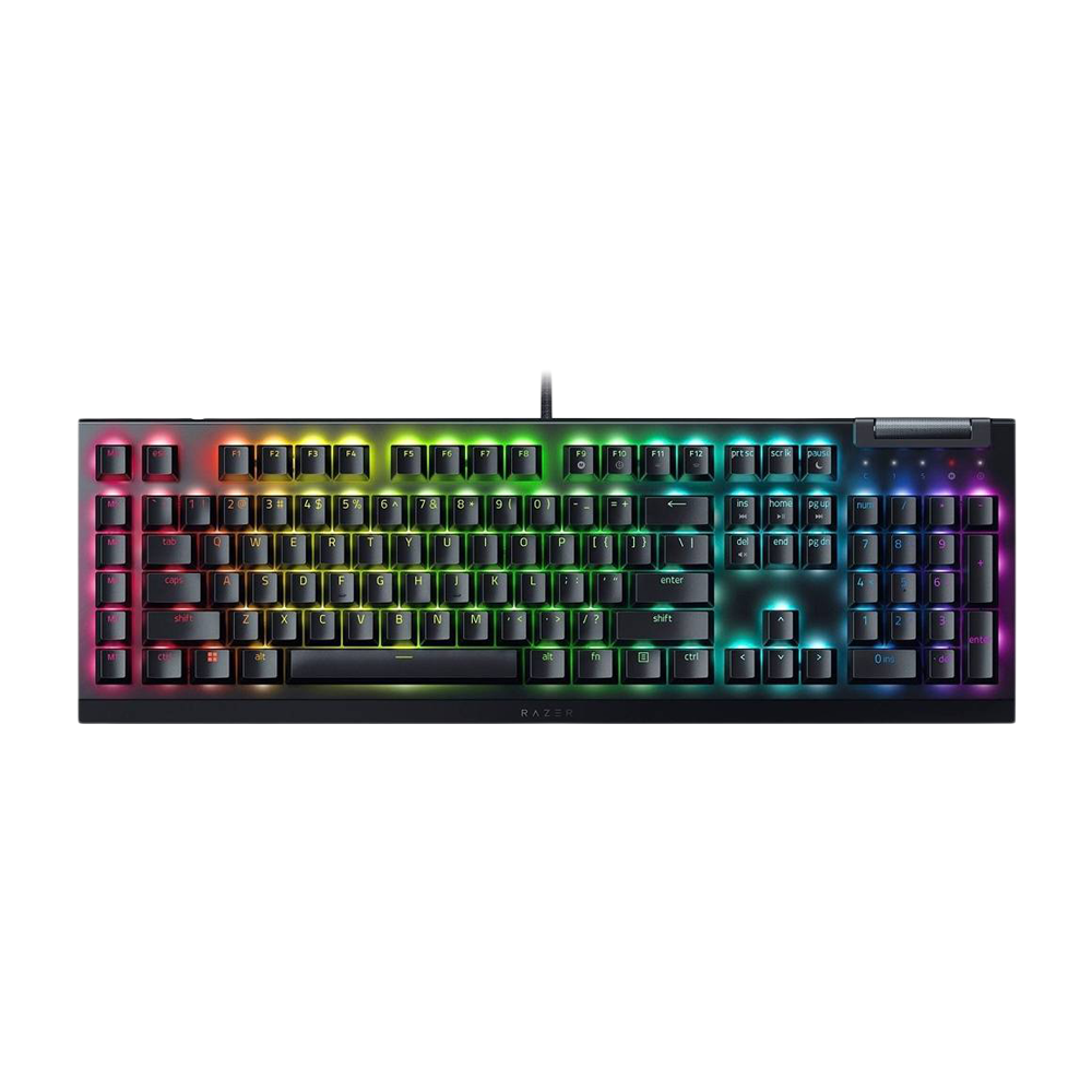 RAZER BLACKWIDOW V4 X RGB Wired Gaming Keyboard Arabic - Black
