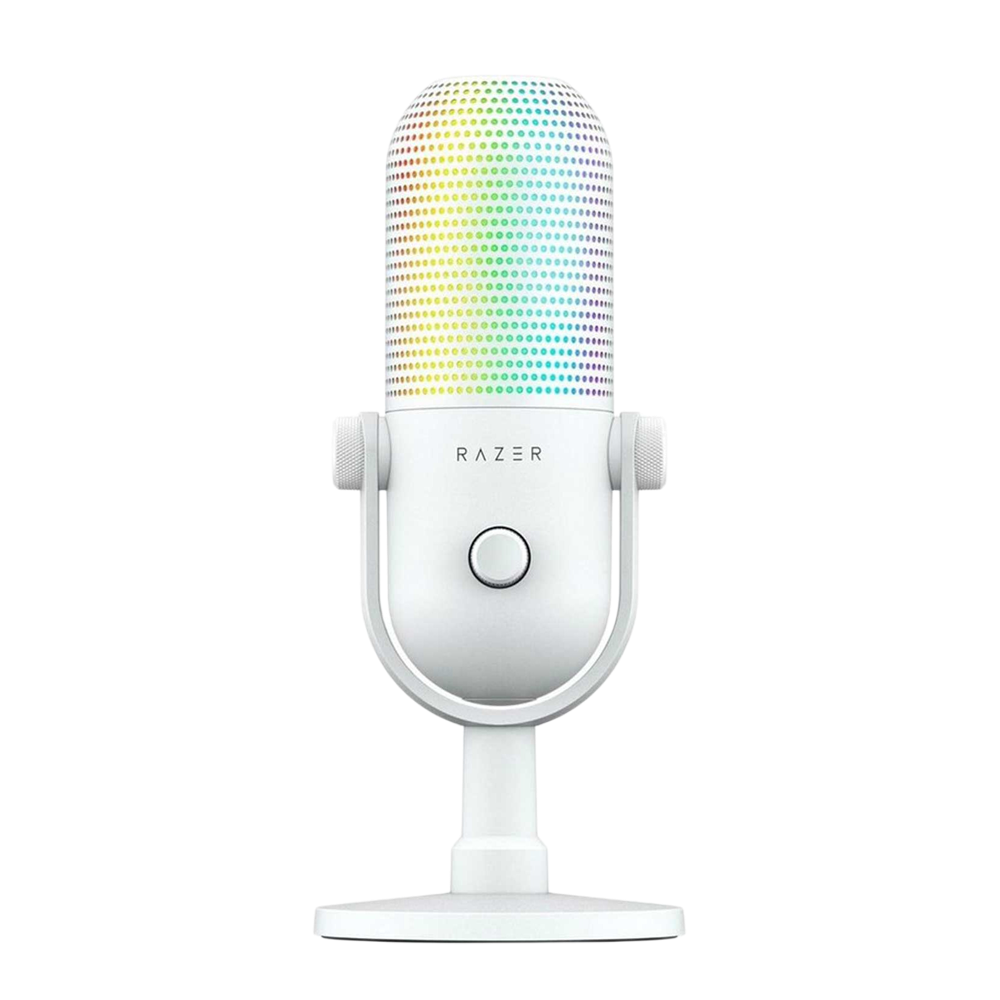 RAZER SEIREN V3 Chroma RGB USB Streaming Microphone - White