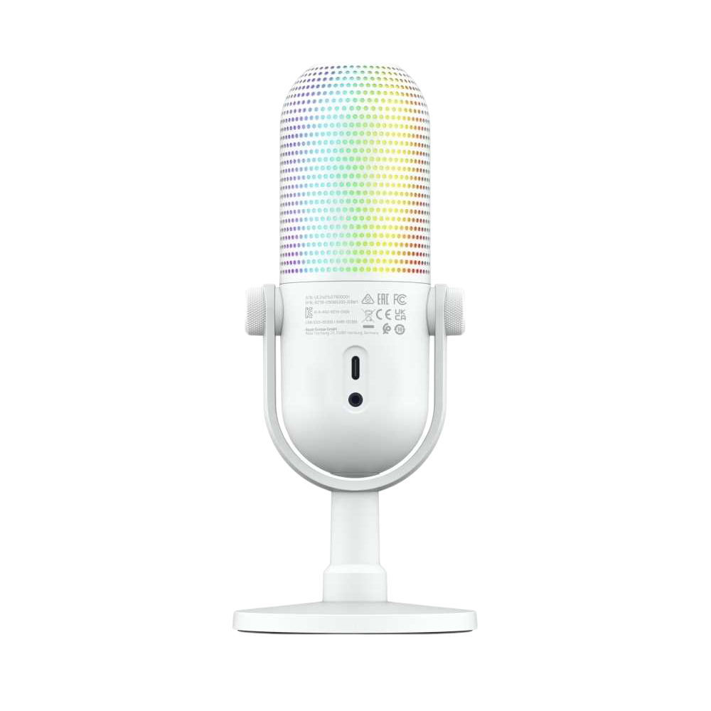 RAZER SEIREN V3 Chroma RGB USB Streaming Microphone - White