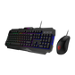 MSI FORGE GK100 COMBO Wired RGB Gaming Keyboard and Mouse - Black