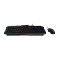 MSI FORGE GK100 COMBO Wired RGB Gaming Keyboard and Mouse - Black
