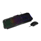MSI FORGE GK100 COMBO Wired RGB Gaming Keyboard and Mouse - Black