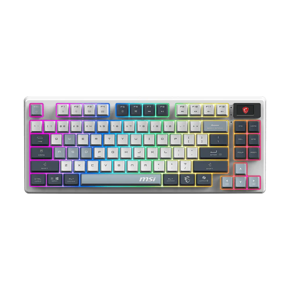 MSI FORGE GK600 TKL Wireless Gaming Keyboard - Sky