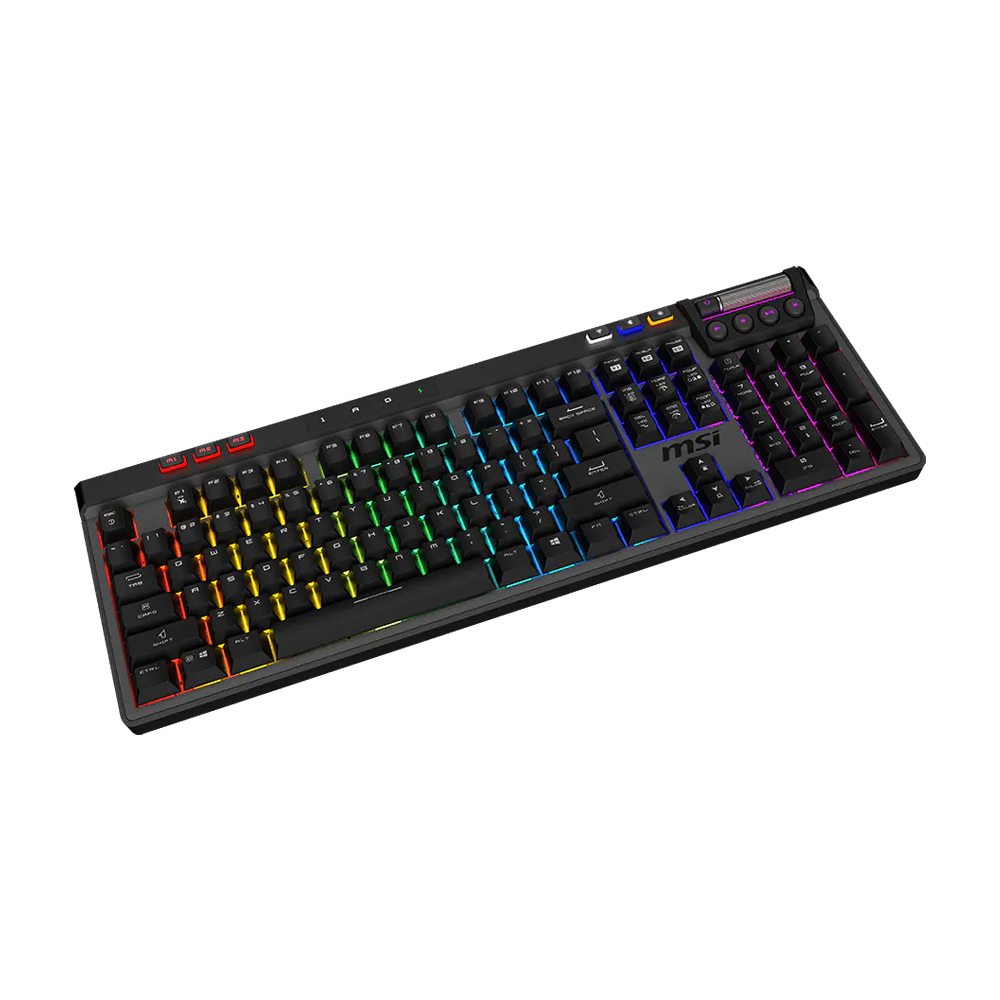MSI STRIKE PRO Wireless Gaming Keyboard - Black