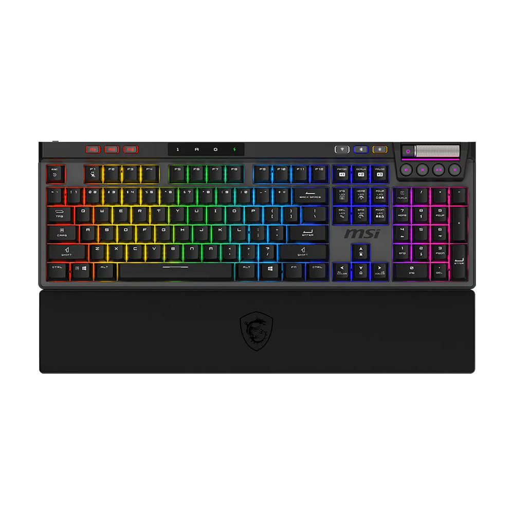 MSI STRIKE PRO Wireless Gaming Keyboard - Black