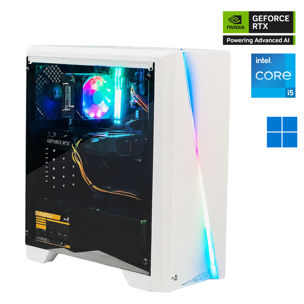 Snowstorm i5 14th Gen Nvidia GeForce RTX 5060 Gaming PC