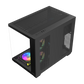 FSP S342 With 6 ARGB Fans Mid Tower Case - Black