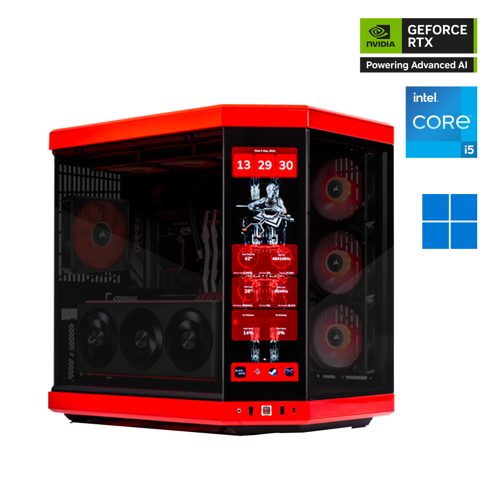 Crimson i5 14th Gen Nvidia GeForce RTX 5060 OC 8GB Gaming PC