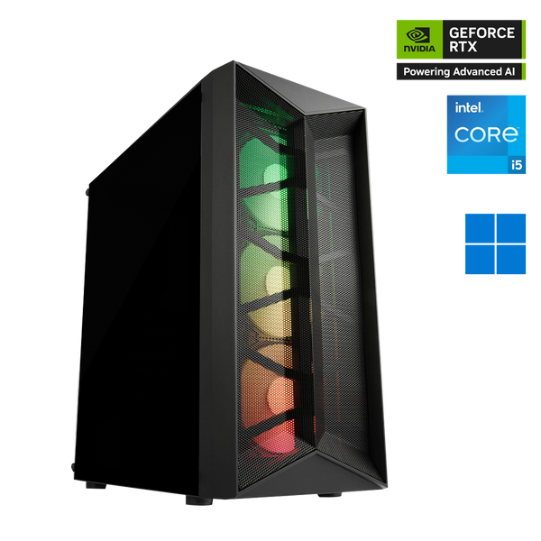 Bizon i5 14th Gen Nvidia GeForce RTX 5060 Ti 8GB Gaming PC
