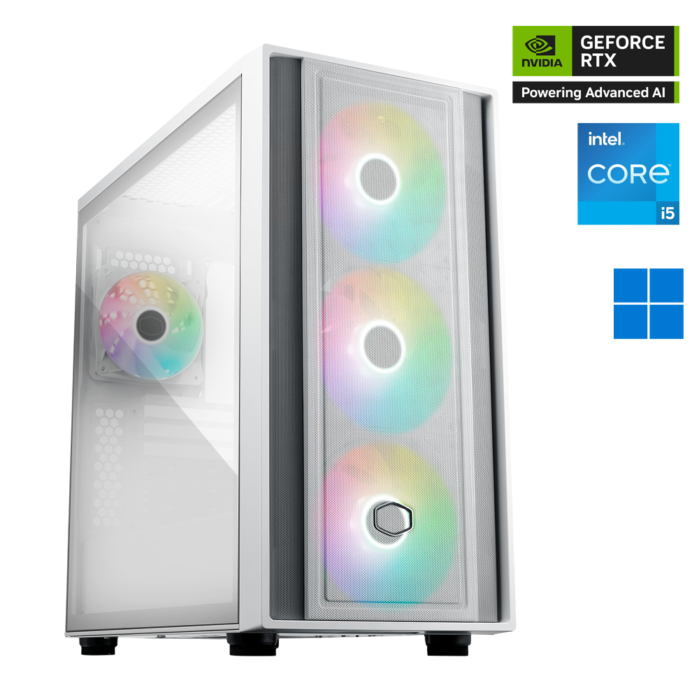 MoonShade i5 14 th Gen Nvidia GeForce RTX 5060 8GB Gaming PC