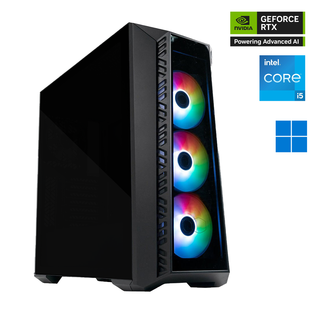 BlackReaper i5 14th Gen Nvidia GeForce RTX 5060 Ti OC 8GB Gaming PC