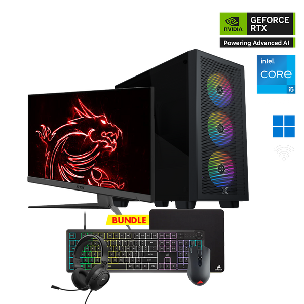 RavenCore i5 14th Gen Nvidia GeForce RTX 5060 OC Gaming PC