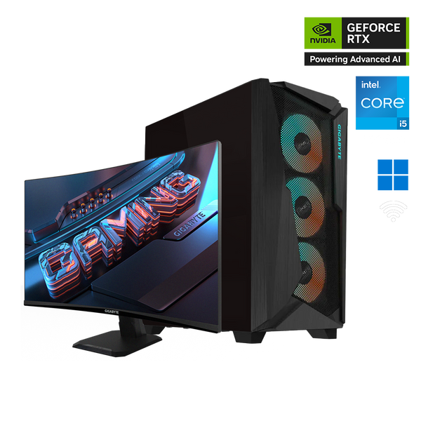 Nightforge i5 14th Gen Nvidia GeForce RTX 5060 OC Gaming PC