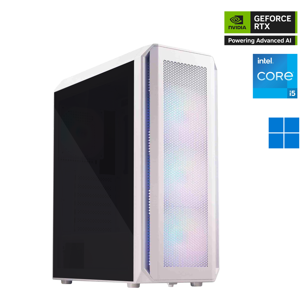 MoonVeil i5 14th Gen Nvidia GeForce RTX 5060 OC Gaming PC