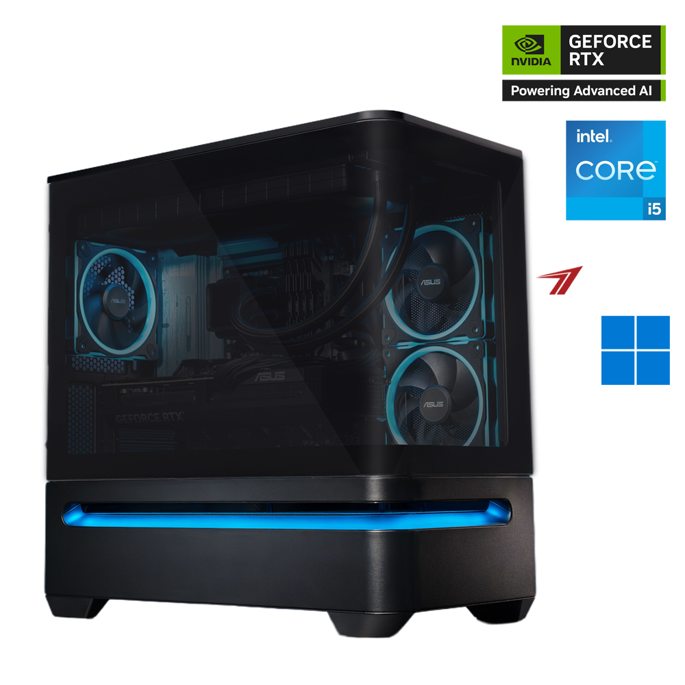 NightPulse i5 14th Gen NVIDIA GEFORCE RTX 5060 OC Gaming PC
