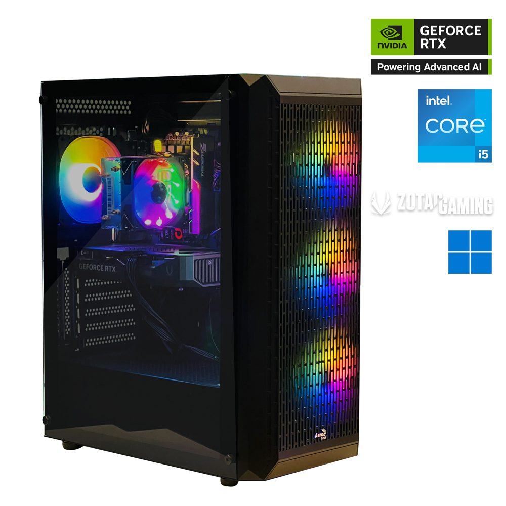 Blazefire i5 14th Gen Nvidia GeForce RTX 5050 Gaming PC