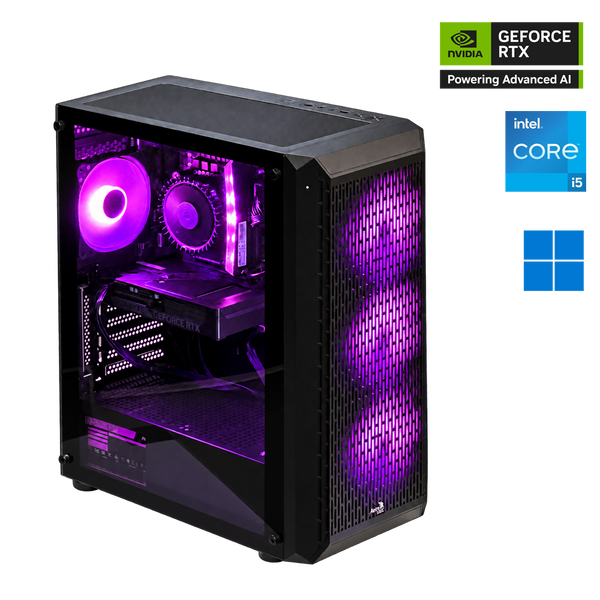 Zypher i5 14th Gen Nvidia GeForce RTX 5060 8GB OC Gaming PC