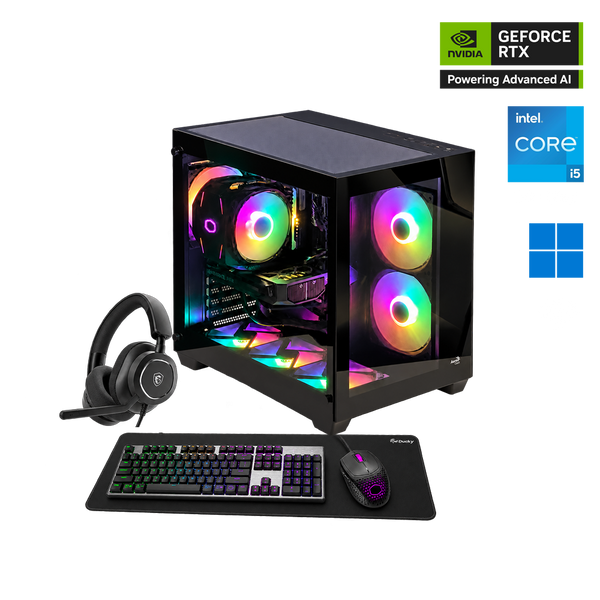 DarkQuest i5 14th Gen Nvidia GeForce RTX 5050 8GB Gaming PC