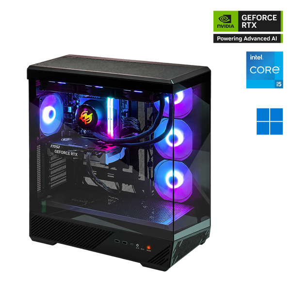 LootHunter i5 14th Gen Nvidia GeForce RTX 5060 8GB OC Gaming PC