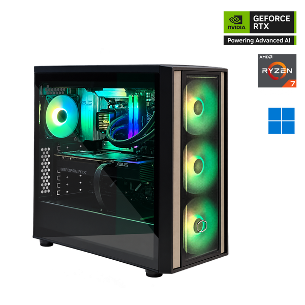 BattleByte Ryzen 7 Nvidia GeForce RTX 5070 TI 16GB OC Gaming PC