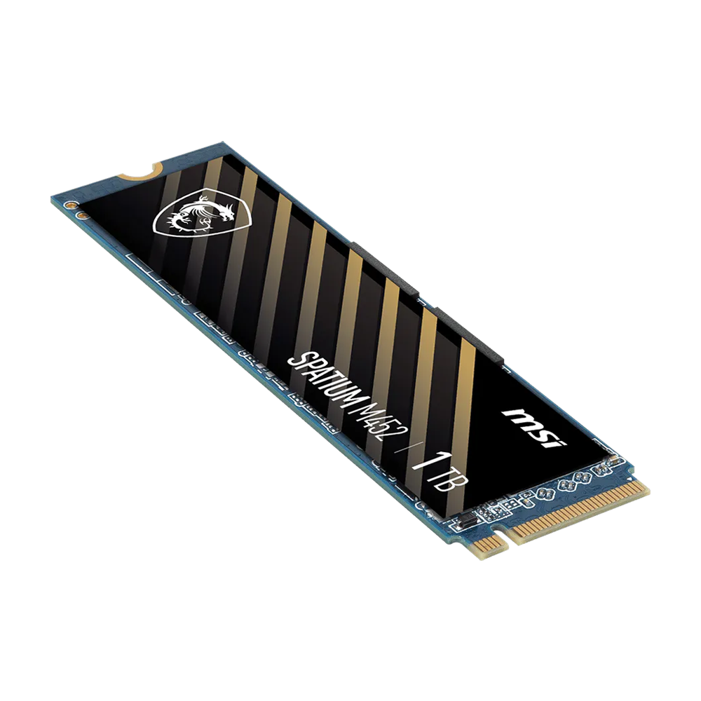 MSI SPATIUM M452 M.2 2280 PCIe 4.0 GEN4X4 NVMe SSD (R:3,600 MB/s W:3,100 MB/s) - 1TB