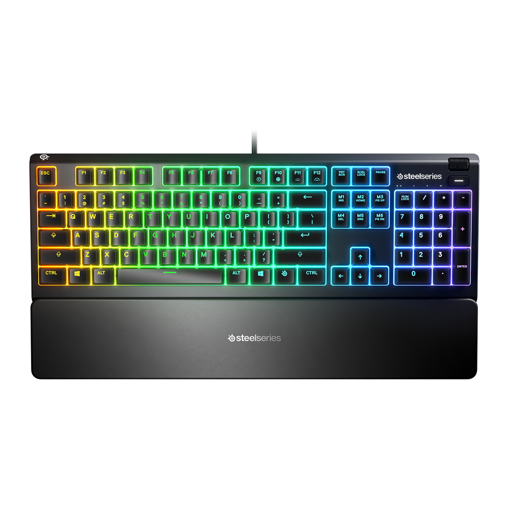SteelSeries APEX 3 TKL Wired Gaming Keyboard - Black